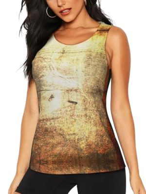 Irish Flag Print Women's Workout Tank Top Quick-Drying Activewear Summer Fitness Outdoor Adventures