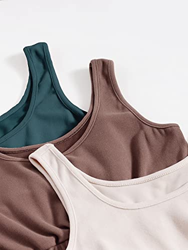 Summer Outfits for Women 2025 Vacation Beach 6 Pieces Crop Tank Top and Shorts Matching Sets