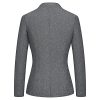 Women's Business Pant Suit Set 2 Piece Slim Fit Blazer Jacket One Button Buckle Closure Lady Work Suit for Office
