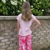 Girls Clothes 2 Piece Summer Outfits Drop Shoulder Top Pullover Sweatpants Jogger Set Sweatsuits Tracksuits 6-14Y