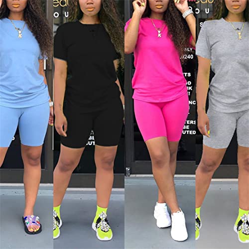 two piece outfits for women summer short sets lounge sets tracksuit sweatsuits