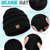 Warm Fleece Knit Winter Hat, Scarf & Touch Screen Gloves Set - Unisex Adult Winter Gifts