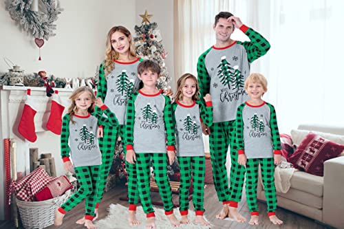 Matching Family Christmas Pajamas Set Boys Girls Holiday Pjs for Women Men Sleepwear