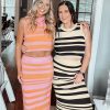Women's Non See Through 2 Piece Sets Early Fall Tank Top and Midi Skirt Knit Outfits