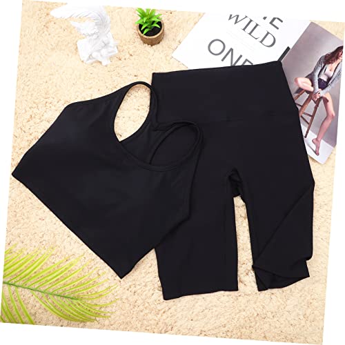 Yoga Set High Waist Shorts Tank Top Breathable Workout Outfits for Fitness and Casual Wear Stylish and Comfortable Tracksuit for