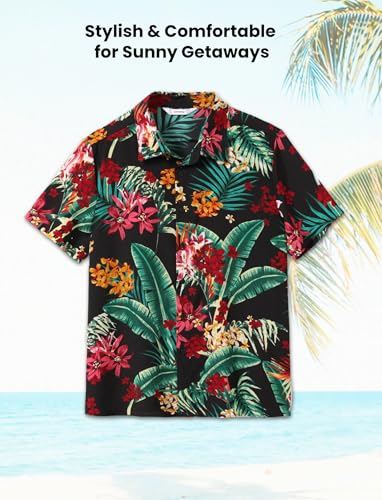 Family Hawaiian Matching Outfits Mommy and Me Outfits Caribbean Vacation Summer Tropical Halter Sundresses and Shirts