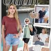 3 Pack Womens T-Shirts - Short Sleeve Spring Summer Tops Crew Neck Trendy Casual Work Soft Basic Tees for Ladies 2025