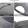 3 Pack Vintage Washed Cotton Adjustable Baseball Caps for Men Women Unstructured Low Profile Dad Hat