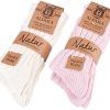 Warm Alpaca Socks for Men or Women - 4 Pairs