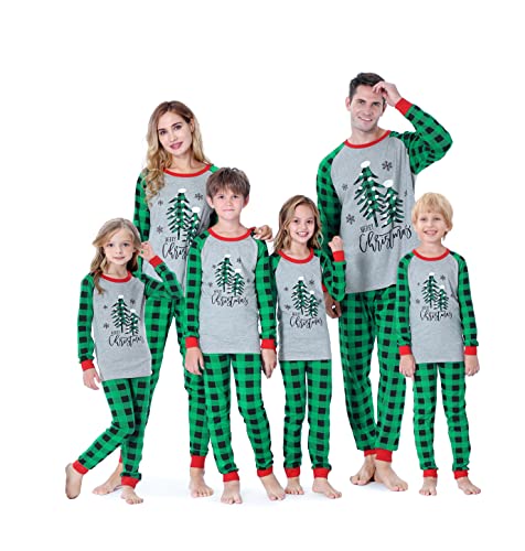 Matching Family Christmas Pajamas Set Boys Girls Holiday Pjs for Women Men Sleepwear