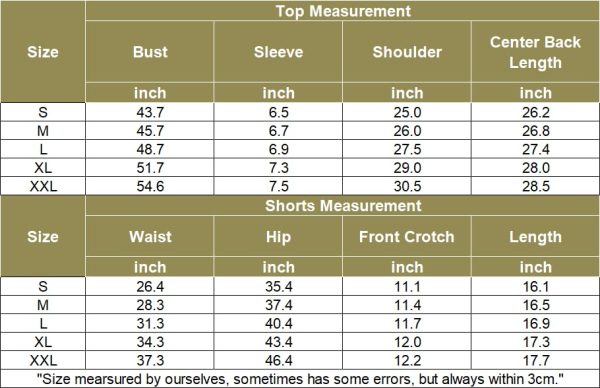 Womens Pajamas 2 Piece Lounge Sets Oversized V Neck T-Shirts Tops Biker Shorts Set Workout Reversible Tracksuit S-XXL